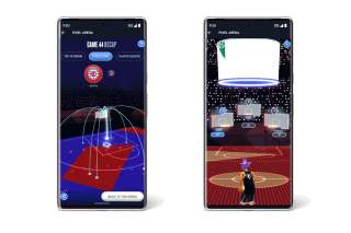 NBA and Google Detail New Pixel Arena, Accessible at Halftime During Playoffs