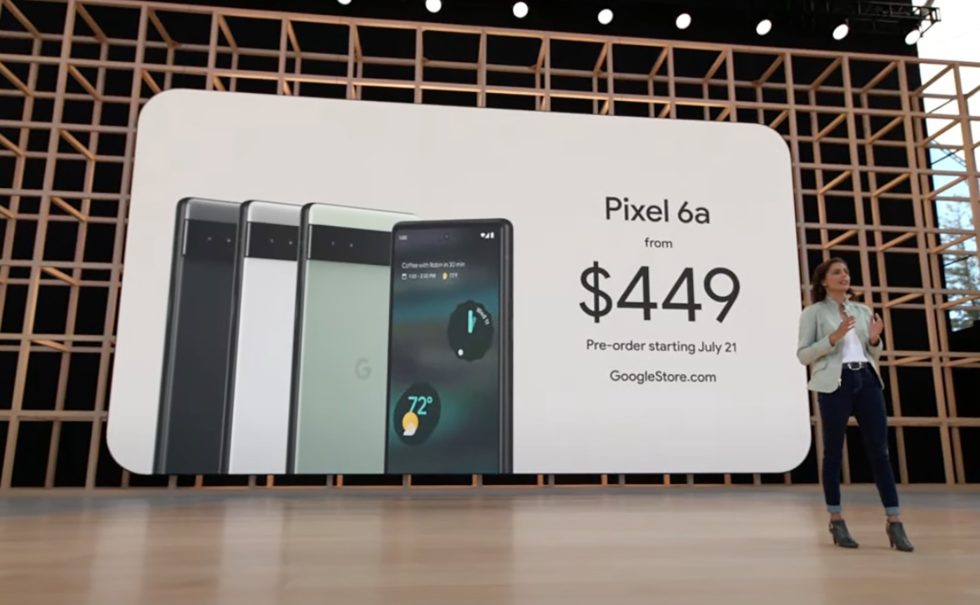 Pixel 6a Price