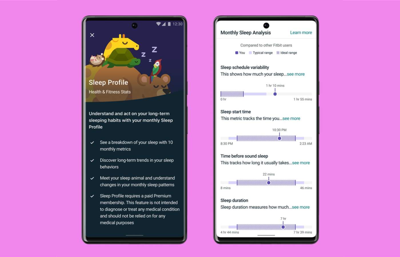 Fitbit Owners Get New Premium Sleep Profiles
