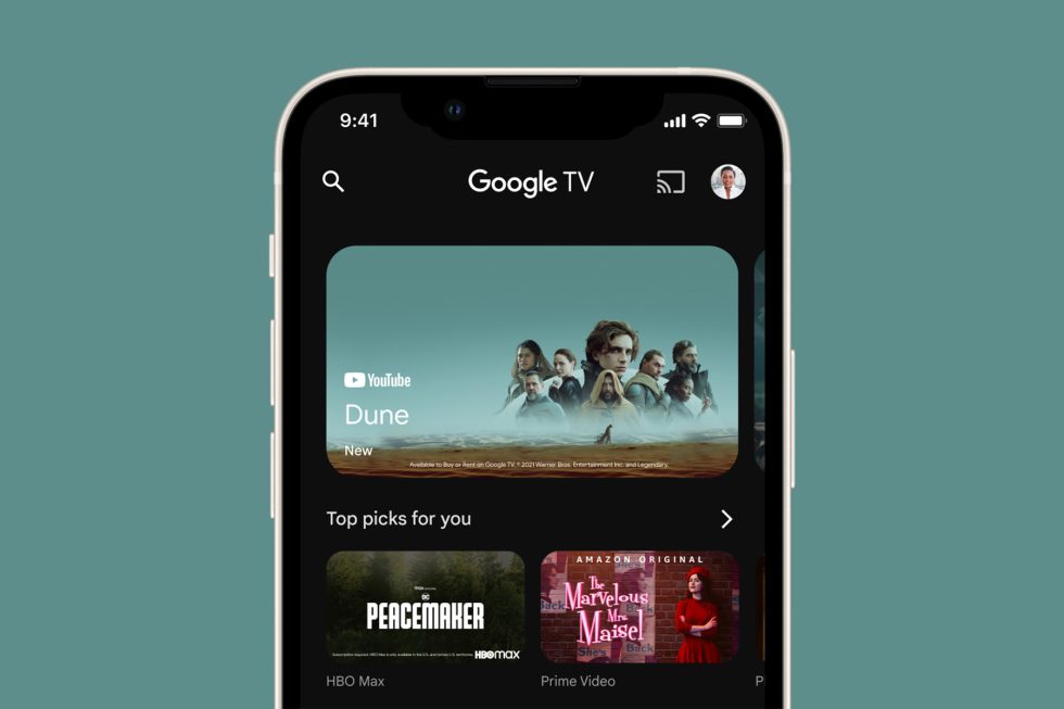 Google TV iOS