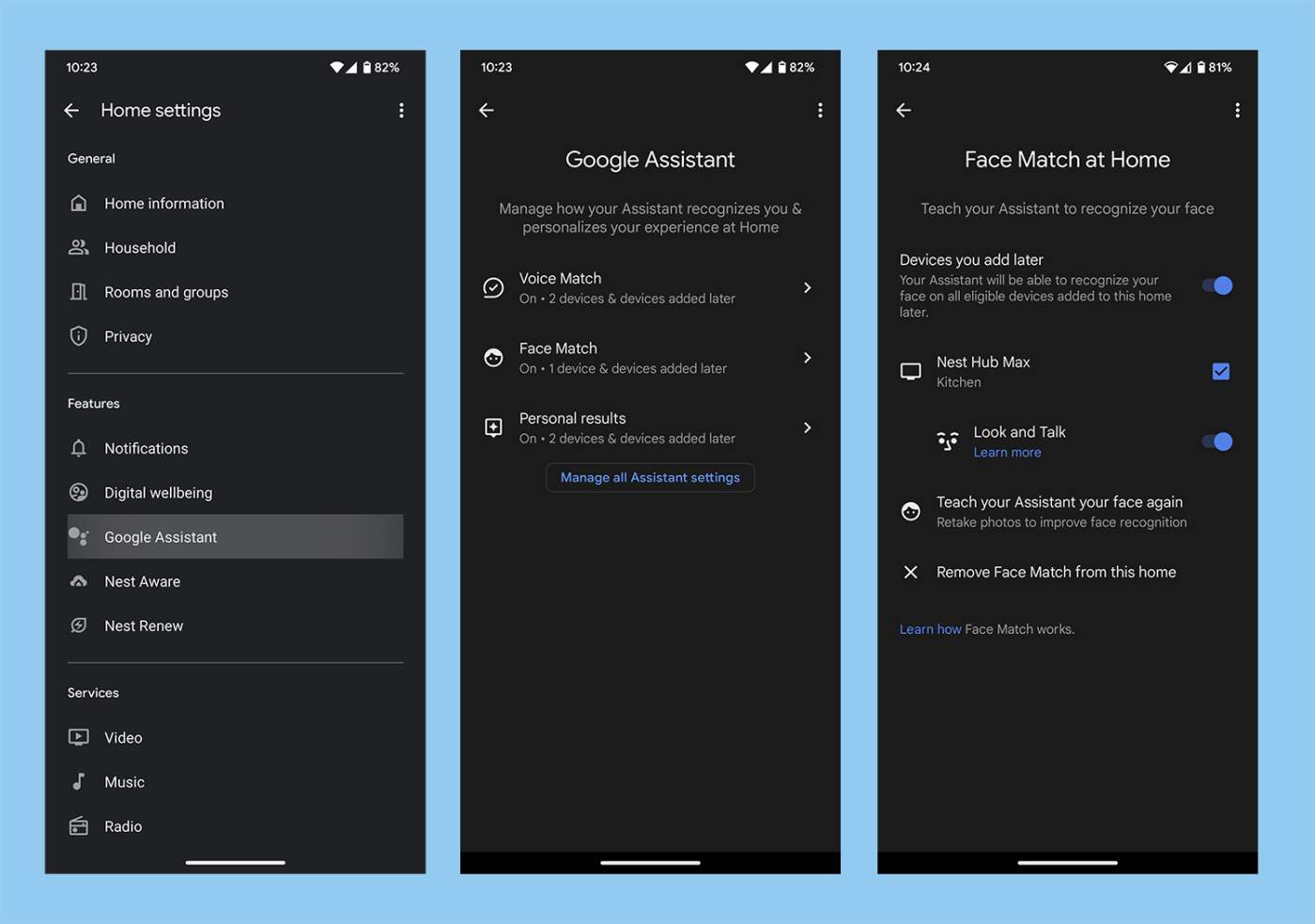 Look and Talk Feature Hits Nest Hub Max Units