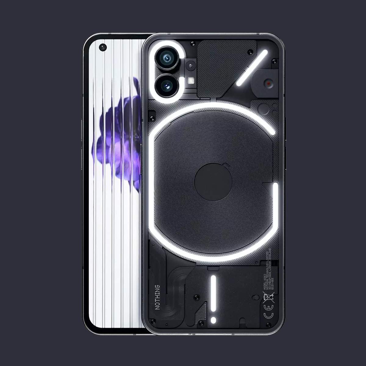Nothing Phone (1) in Black Looks Hot