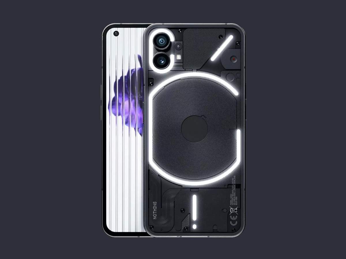 Nothing Phone (1) in Black Looks Hot