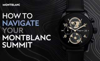 Wear OS 3 Looks Great on the Montblanc Summit 3