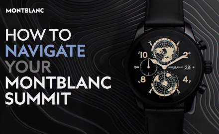 Wear OS 3 Looks Great on the Montblanc Summit 3