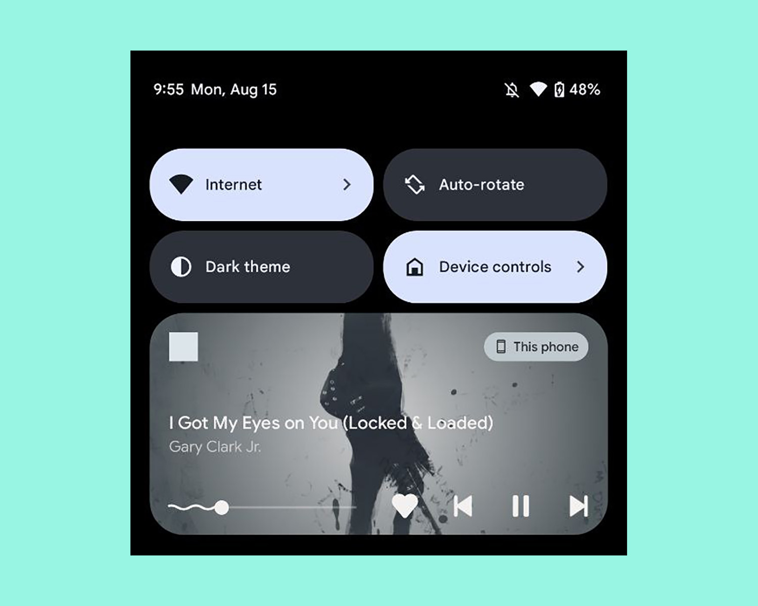 Android 13 media player