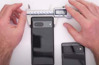 Here’s the Pixel 7 vs. Pixel 6 Size Comparison You’ve Been Looking For