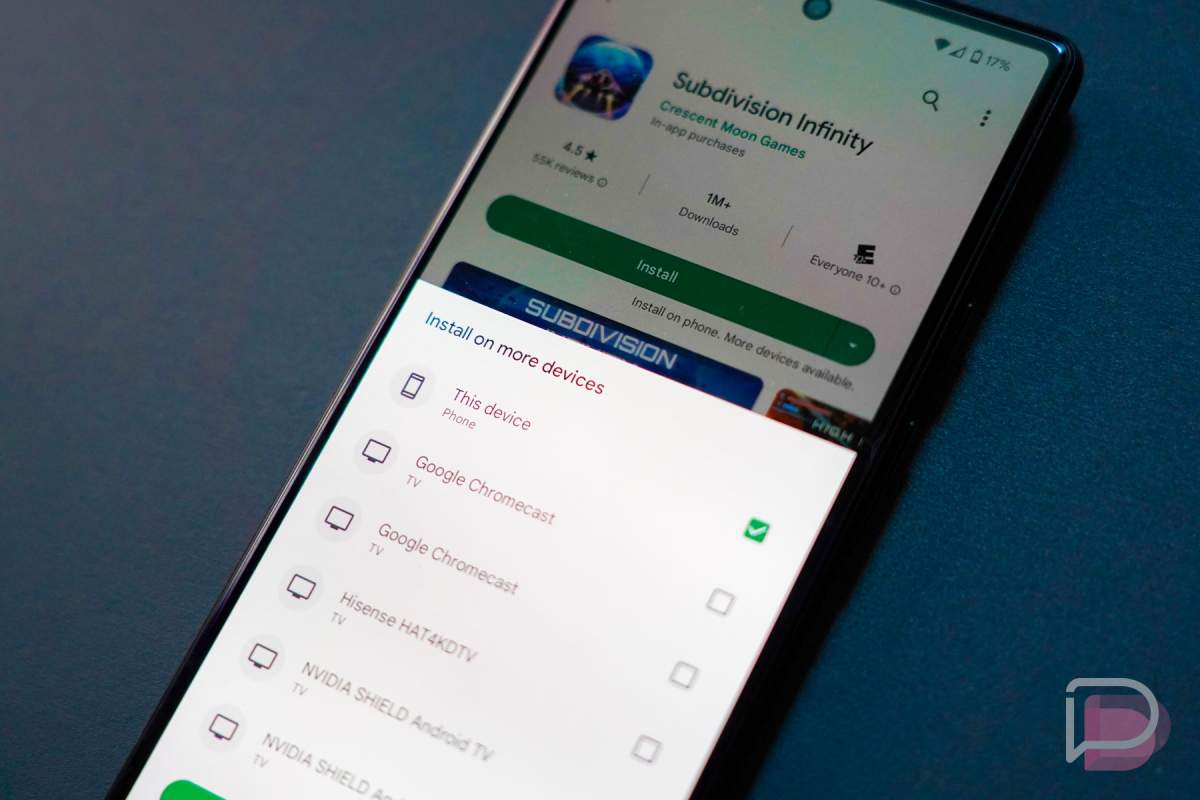 Google Play on Your Phone Can Now Remote Install to Other Devices