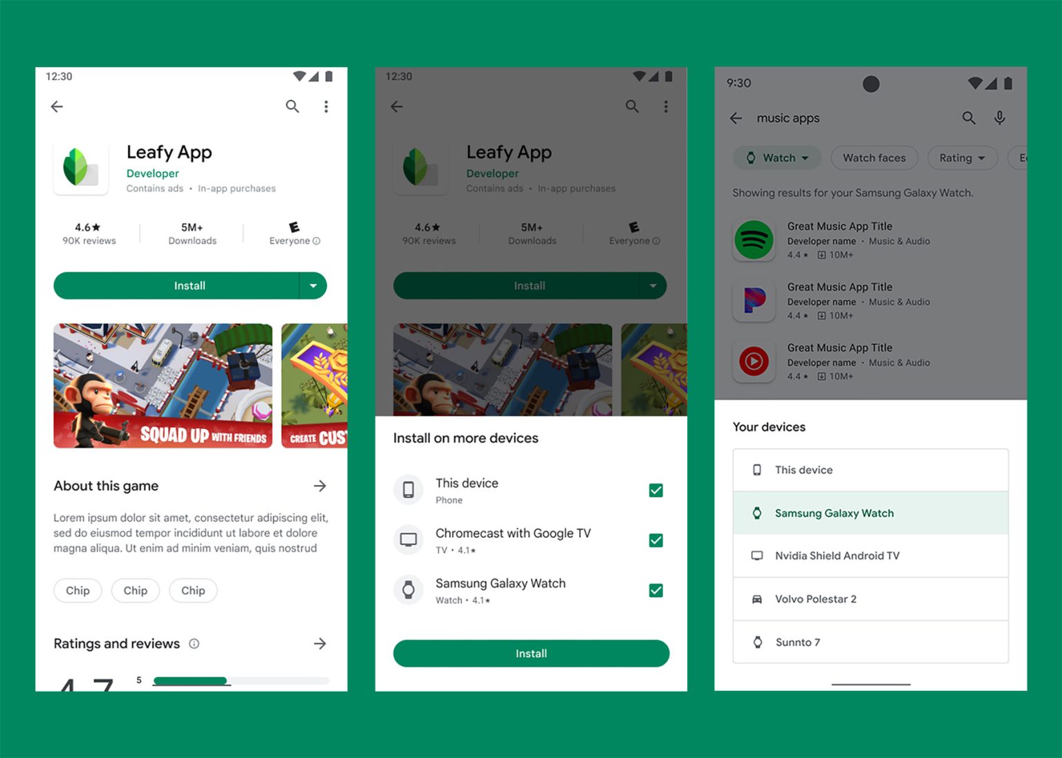 Google Play on Your Phone Can Now Remote Install to Other Devices