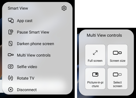 One UI 4-1-1 Smart View