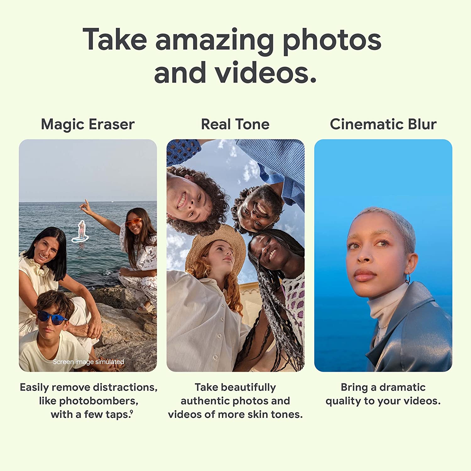 Desenfoque Cinematográfico De Pixel 7