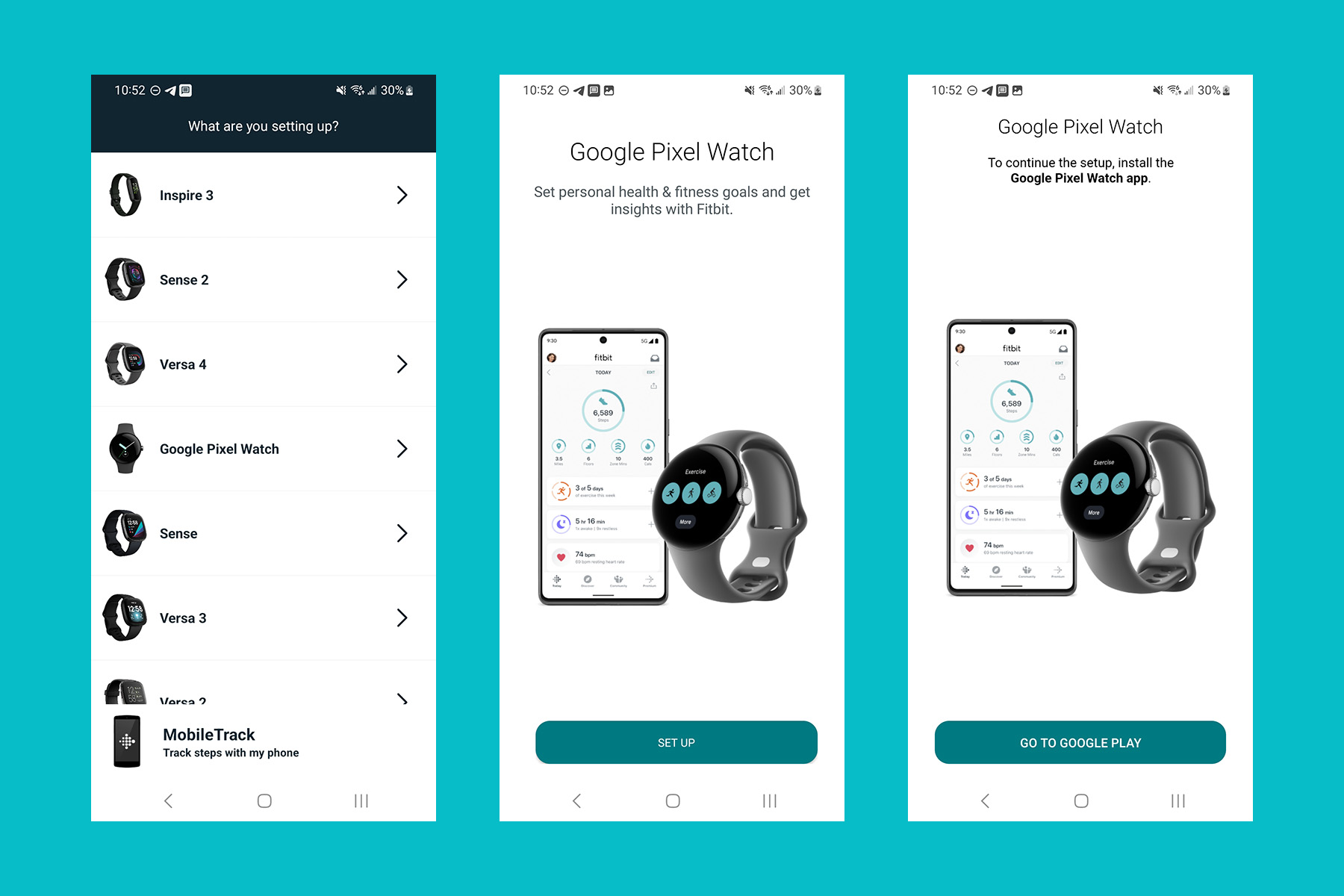 Fitbit App - Pixel Watch