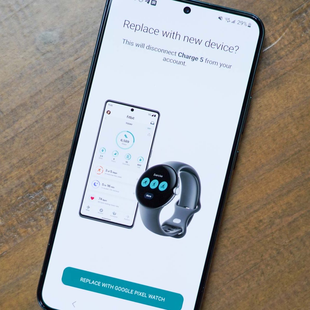 Fitbit Already Wants You Setup a Pixel Watch