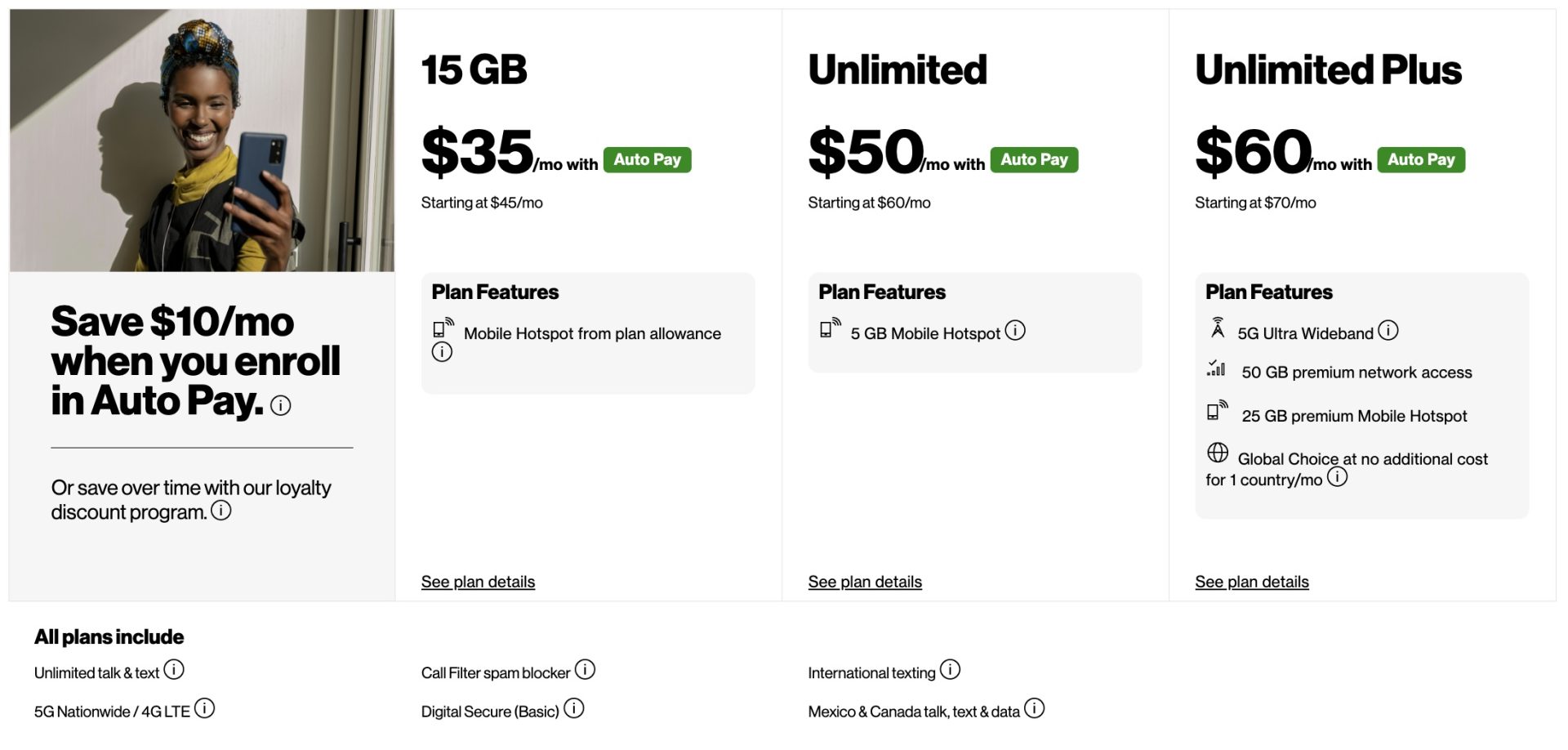 Verizon Updates Prepaid Plans by Lowering Prices