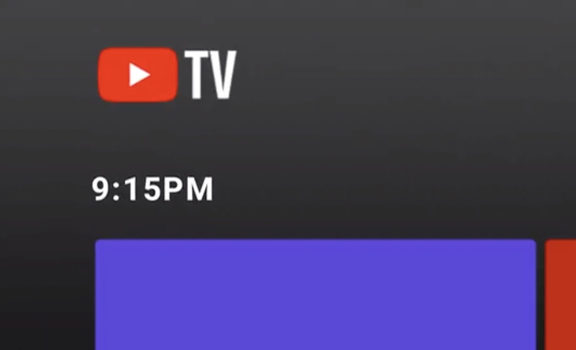 YouTube TV Adds the Simplest Yet Best New Feature A Clock