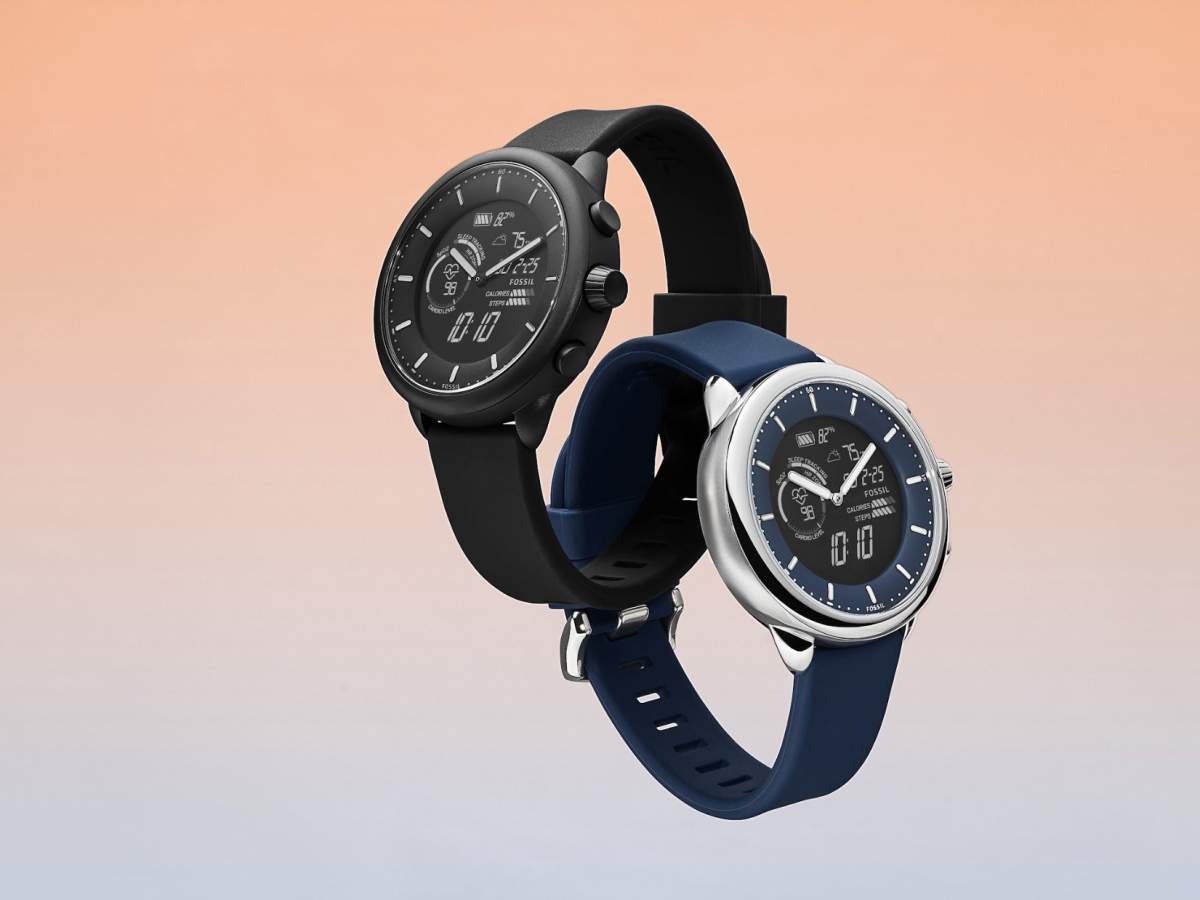 【ほぼ未使用】FOSSIL GEN 6 HYBRID SMARTWATCH 本体 Fossil Unisex Gen 6 44mm Wellness Edition Touchscreen Silicone