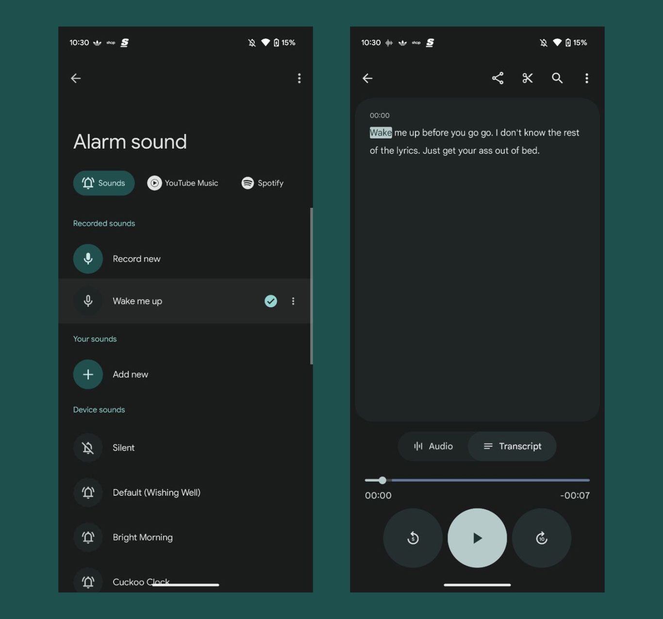 Google Clock's New Custom Voice Alarms Will Be Fun or Awful