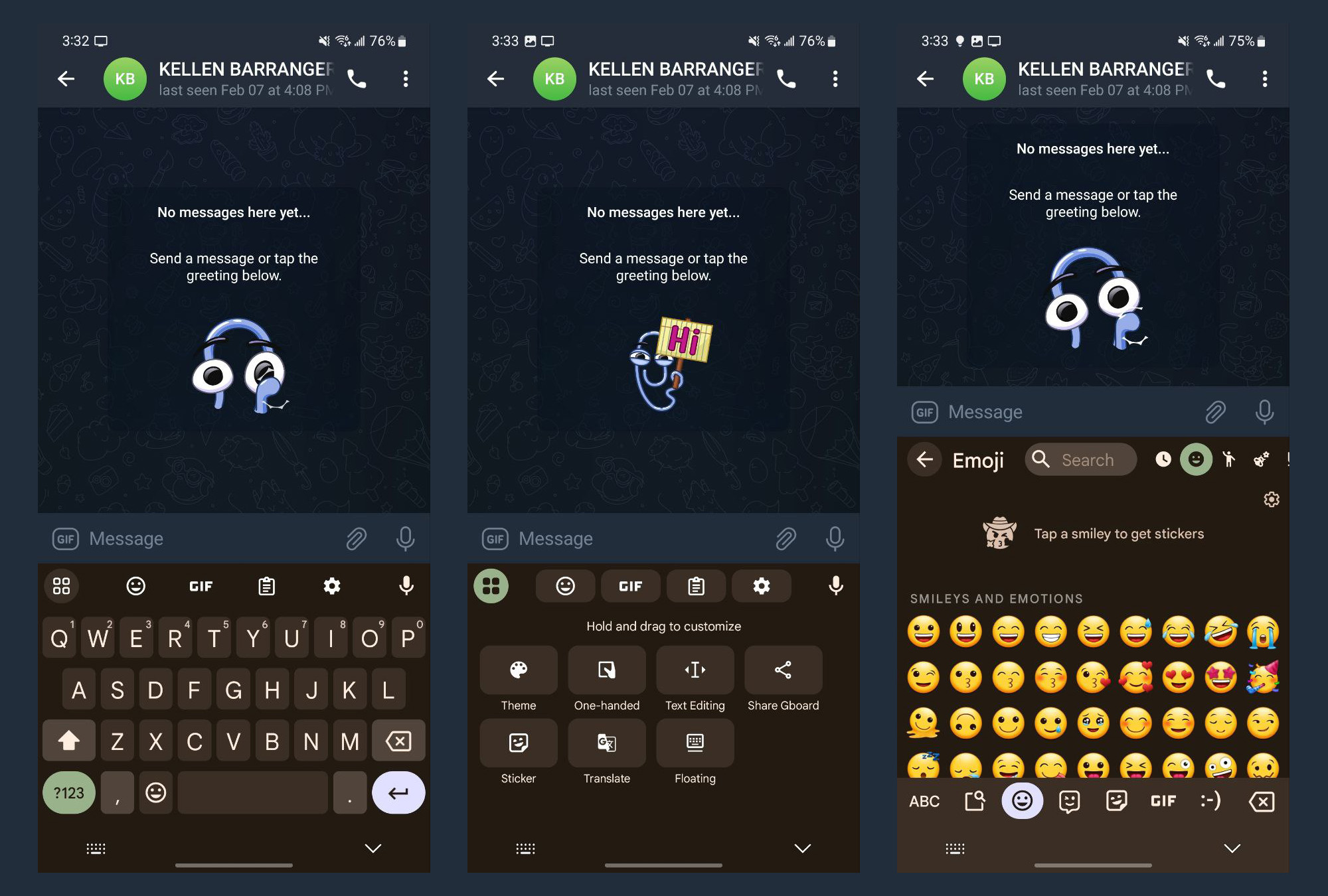 Gboard Dashboard Update