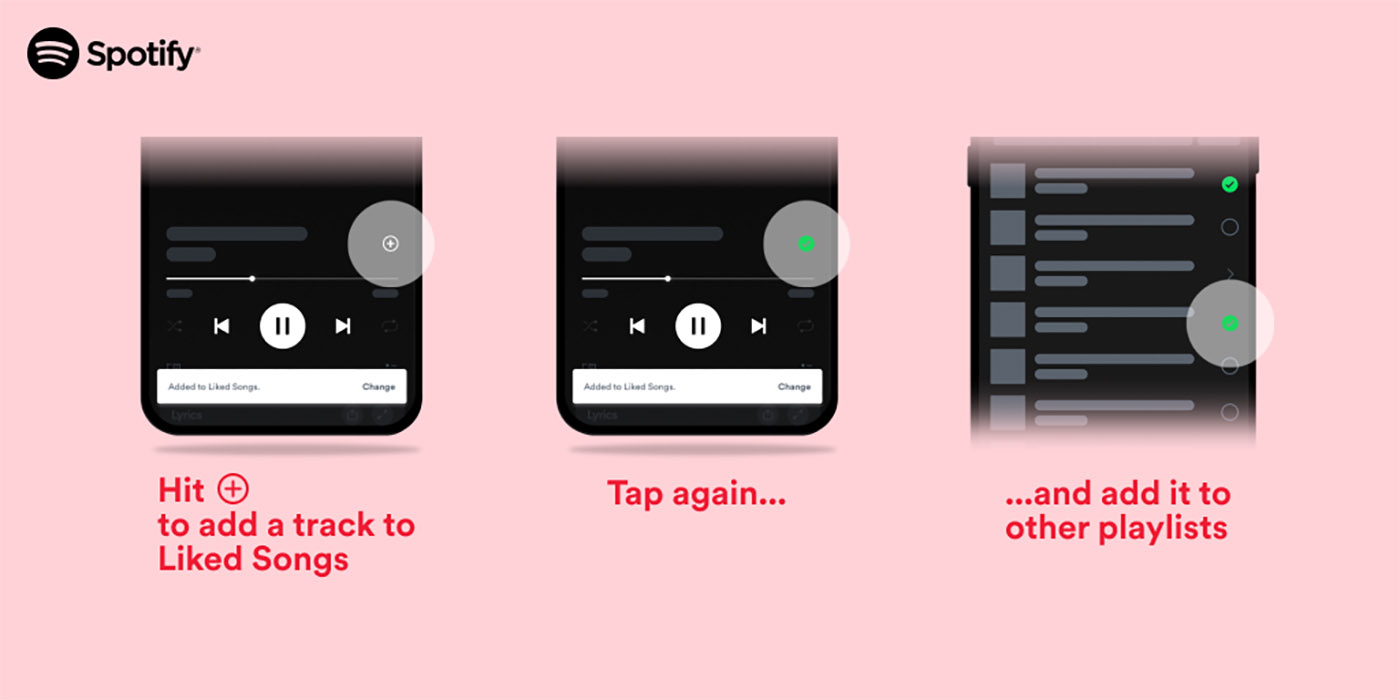 Spotify Plus Button