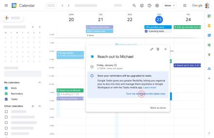PSA: That Google Assistant, Calendar Reminders Migration is Happening Soon