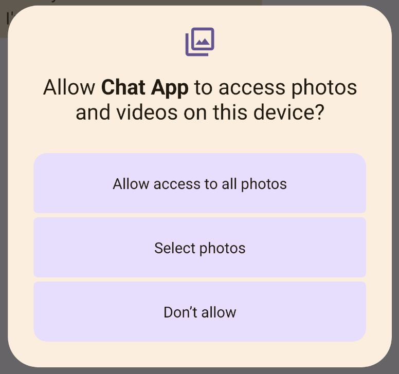 Android 14 Photo Picker