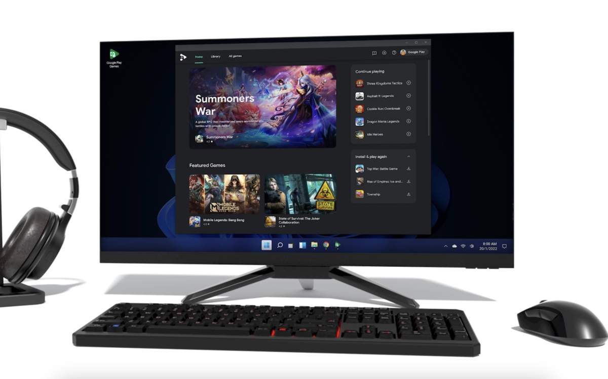 Google Play Games PC Expands to More Regions, Adds New Games