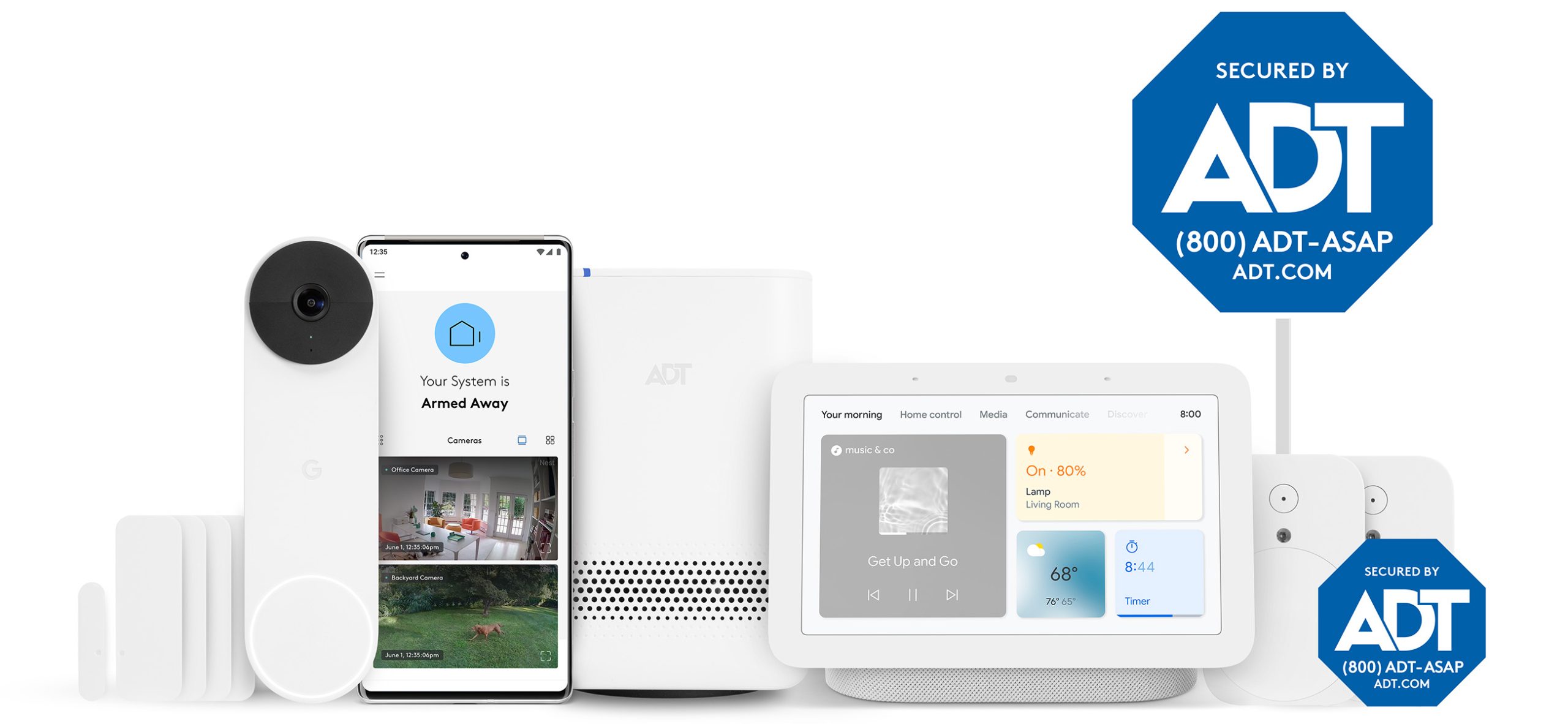 ADT Self Setup - Google Nest