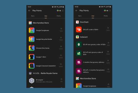 You Can Now Swap Your Google Play Points for Google Swag, Groceries