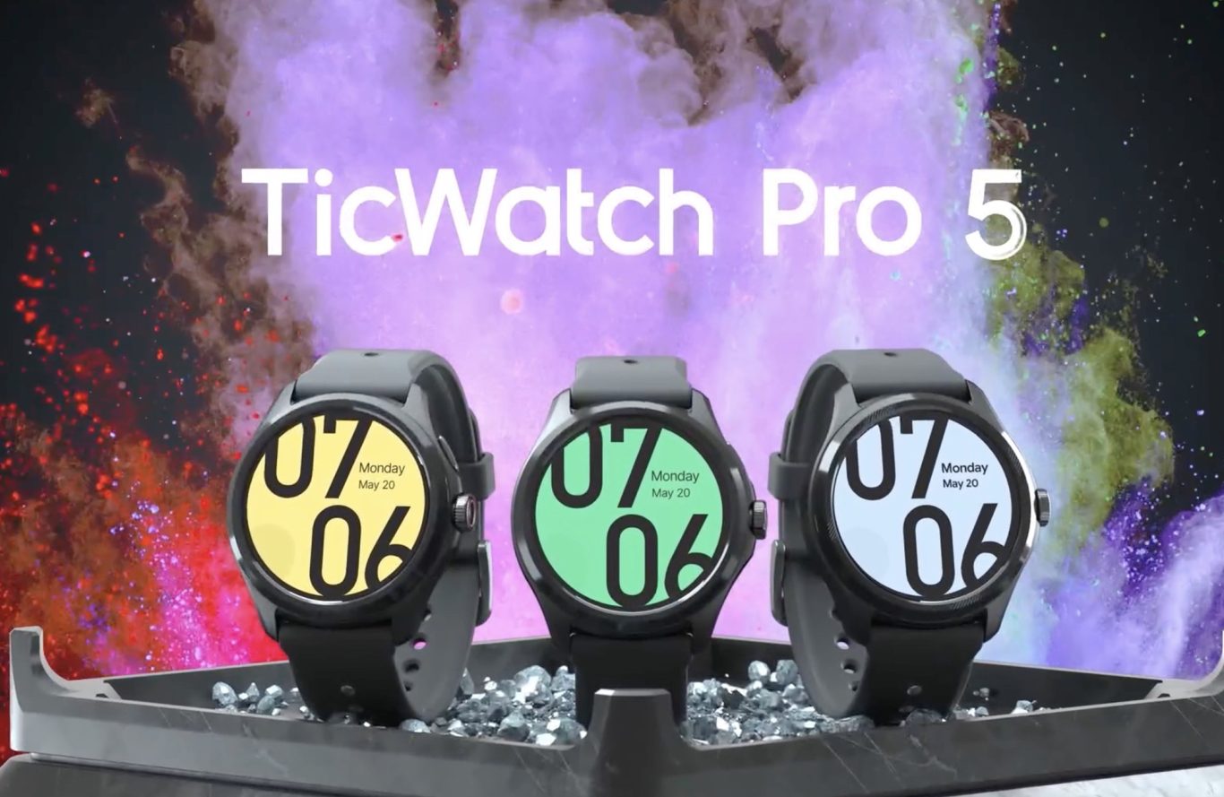 Here is Mobvoi's TicWatch Pro 5 and All of Its Details