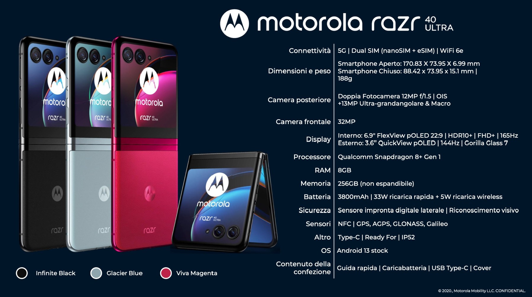 Buy MOTOROLA Razr 40 Ultra - 256 GB, Viva Magenta
