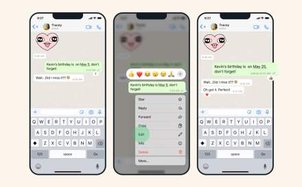 WhatsApp Says You Can Now Edit Messages
