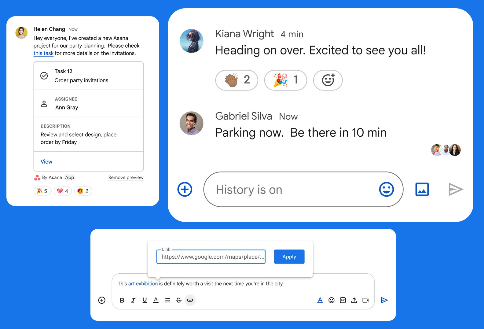Google Chat - New Features
