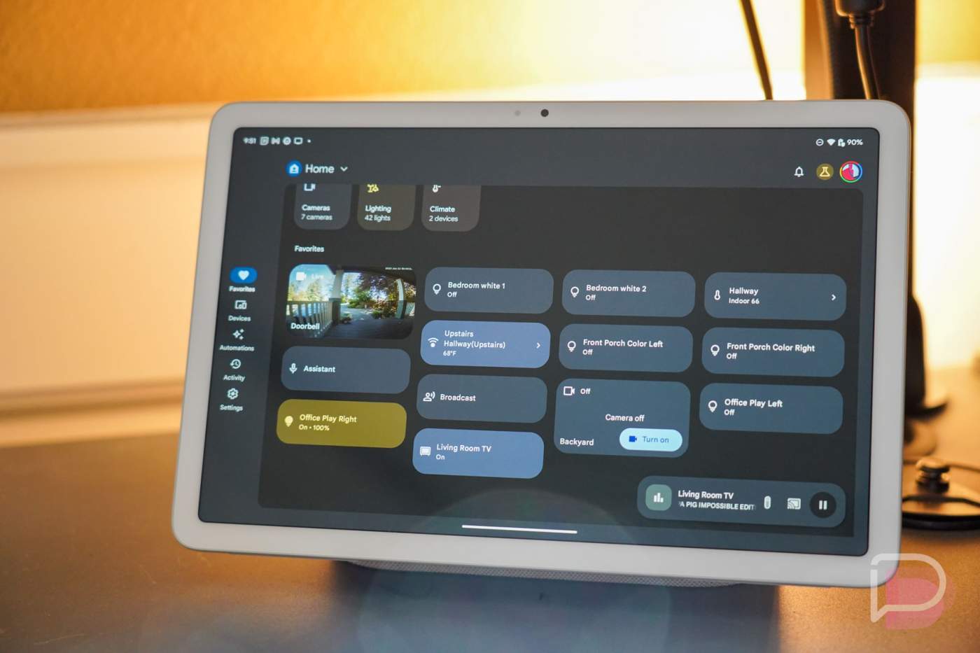 Pixel Tablet as a Nest Camera? Nope.