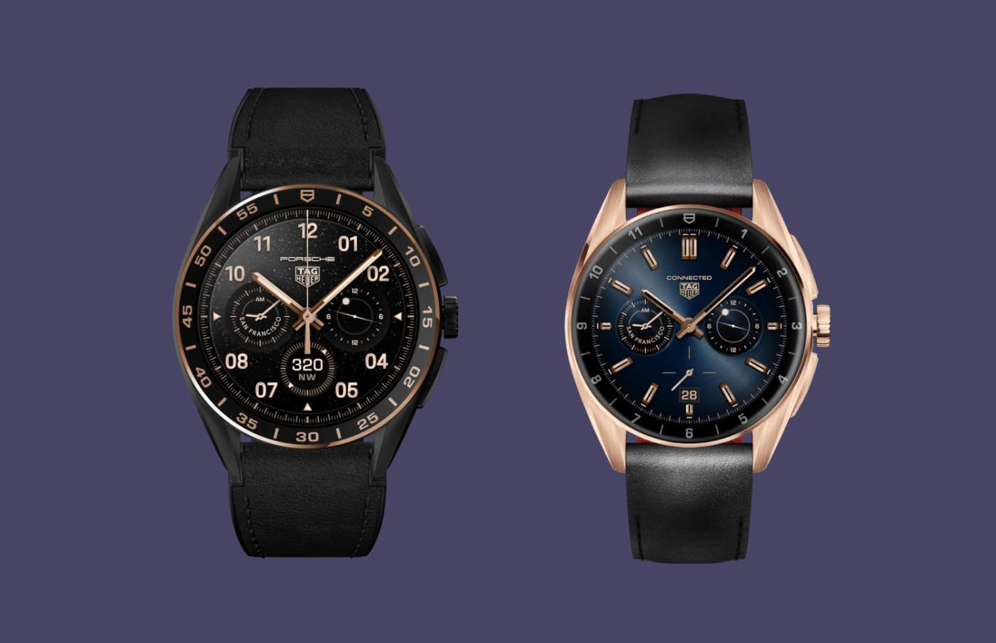 TAG Heuer Intros Connected Bright Black, Golden Bright Editions