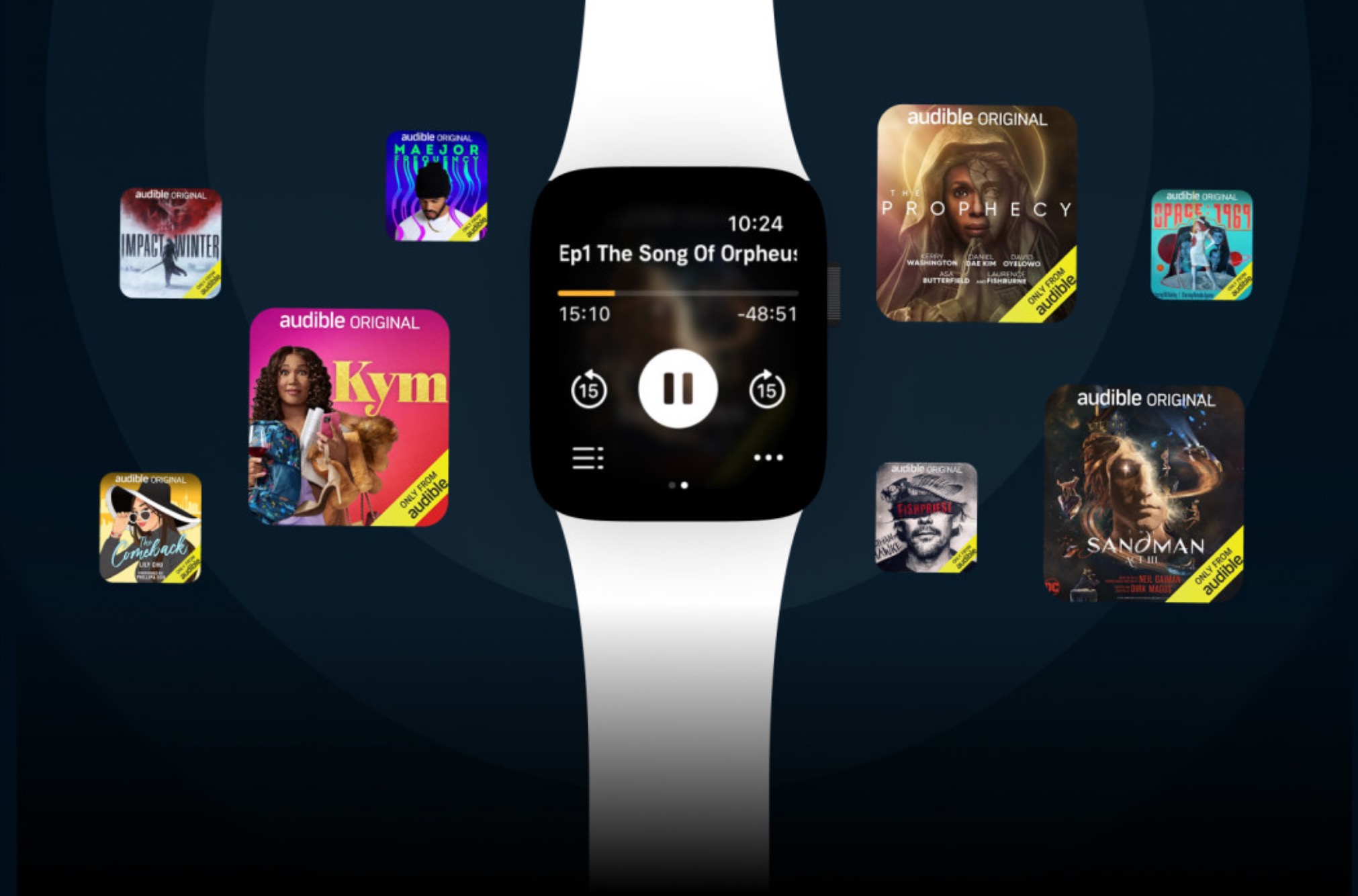 Audible Apple Watch - Wear OS