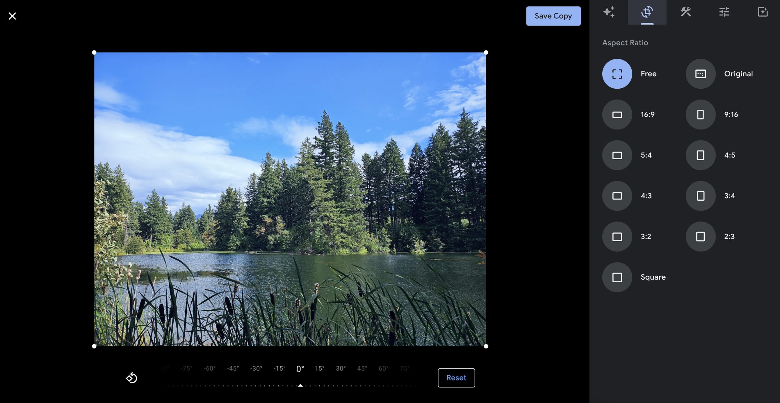 New Google Photos Web Editor