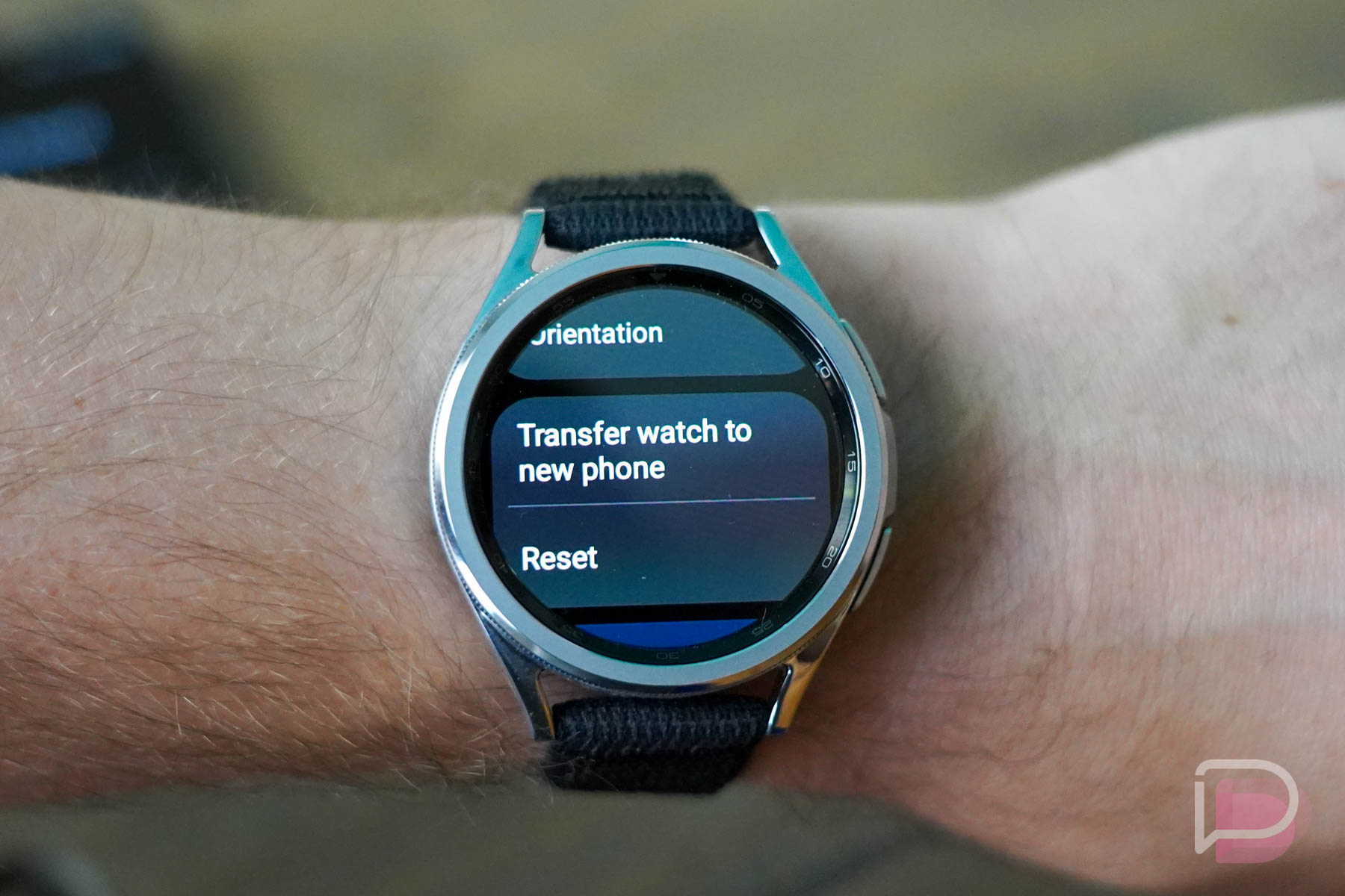 Transfira o Galaxy Watch para o novo telefone