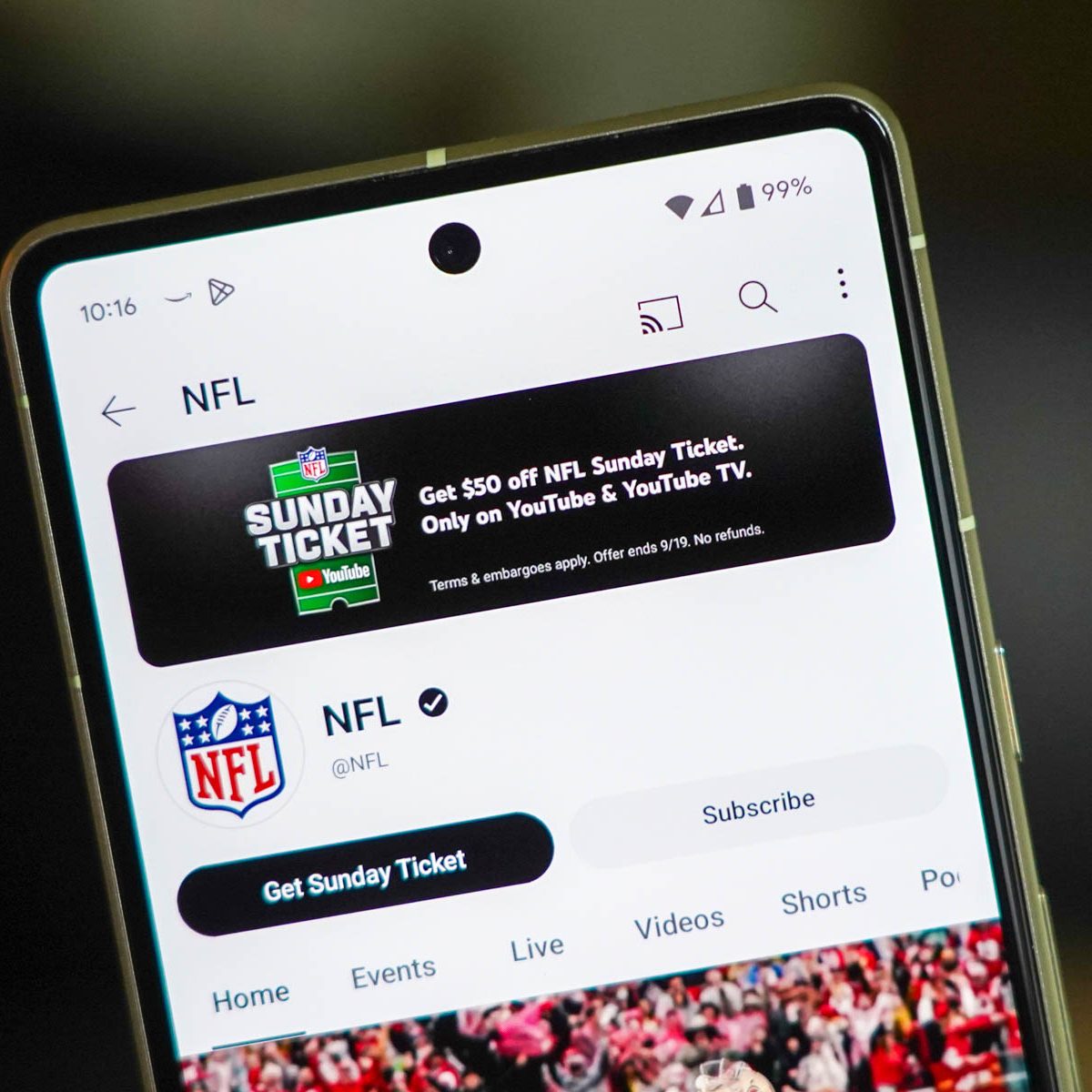 nfl sunday ticket student sign up