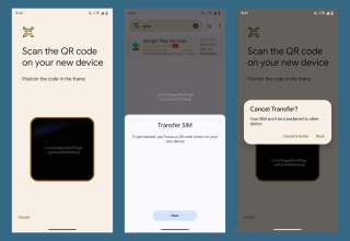 First Look at Android’s Native eSIM Transfer Tool