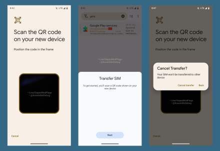 First Look at Android’s Native eSIM Transfer Tool
