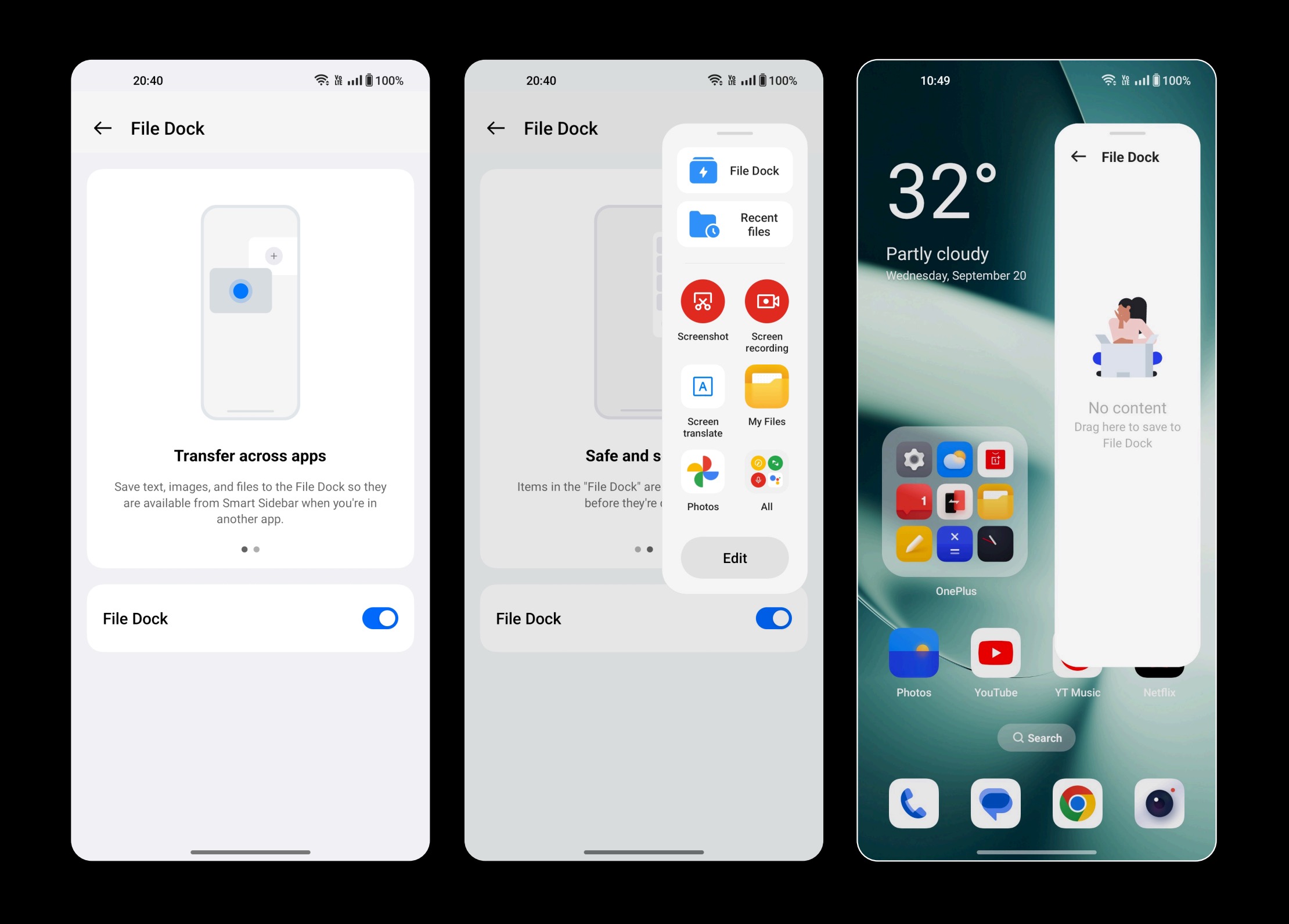 OnePlus File Dock