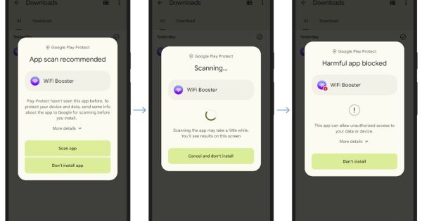 Google Play Protect دریافت اسکن بلادرنگ برنامه Google Play Protect دریافت اسکن بلادرنگ برنامه