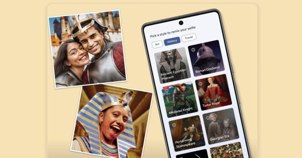 برنامه Google Arts & Culture اسباب بازی جدید مورد علاقه شما با هوش مصنوعی است