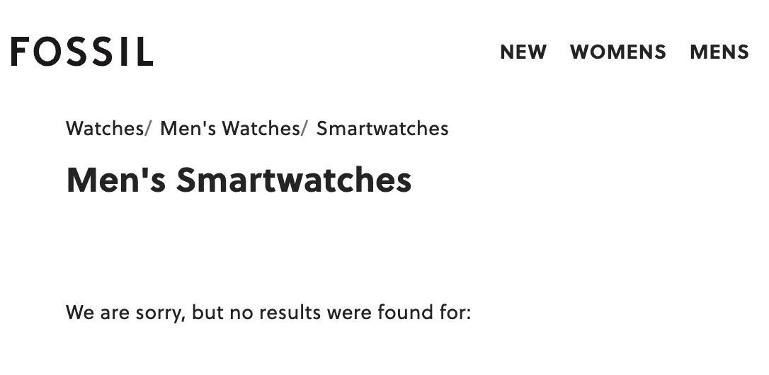 Smartwatches Fossil