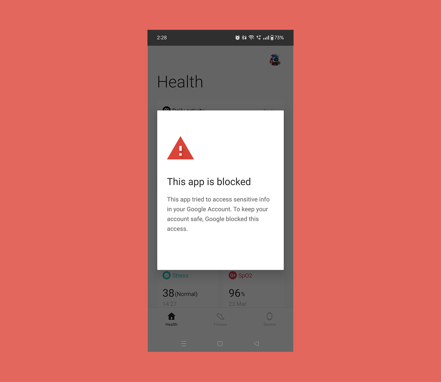 OnePlus OHealth Scary