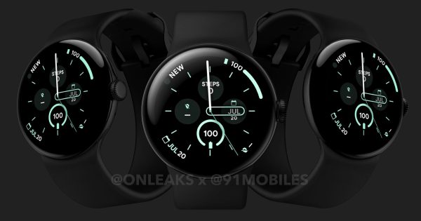در اینجا Pixel Watch 3 است در اینجا Pixel Watch 3 است
