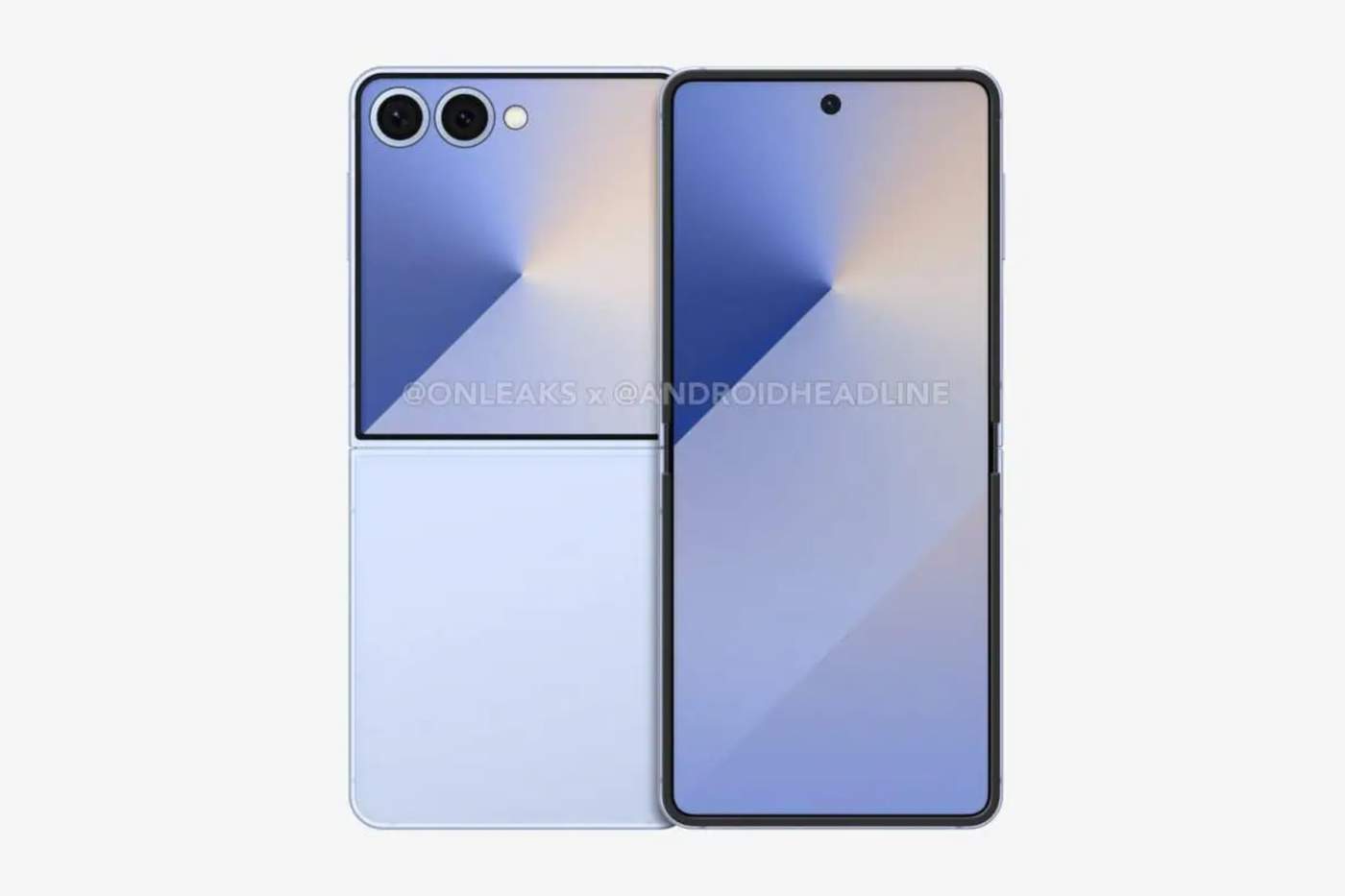 Updated Galaxy Z Flip 7 Renders Show New Cover Display Design