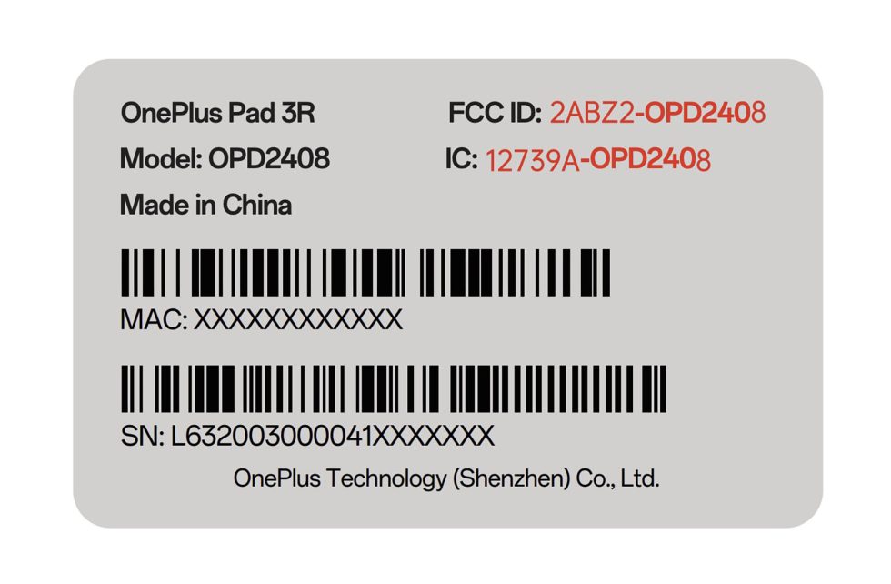 Oneplus Pad 3r از طریق FCC با “مداد OnePlus” نیز متوقف می شود Oneplus Pad 3r از طریق FCC با “مداد OnePlus” نیز متوقف می شود