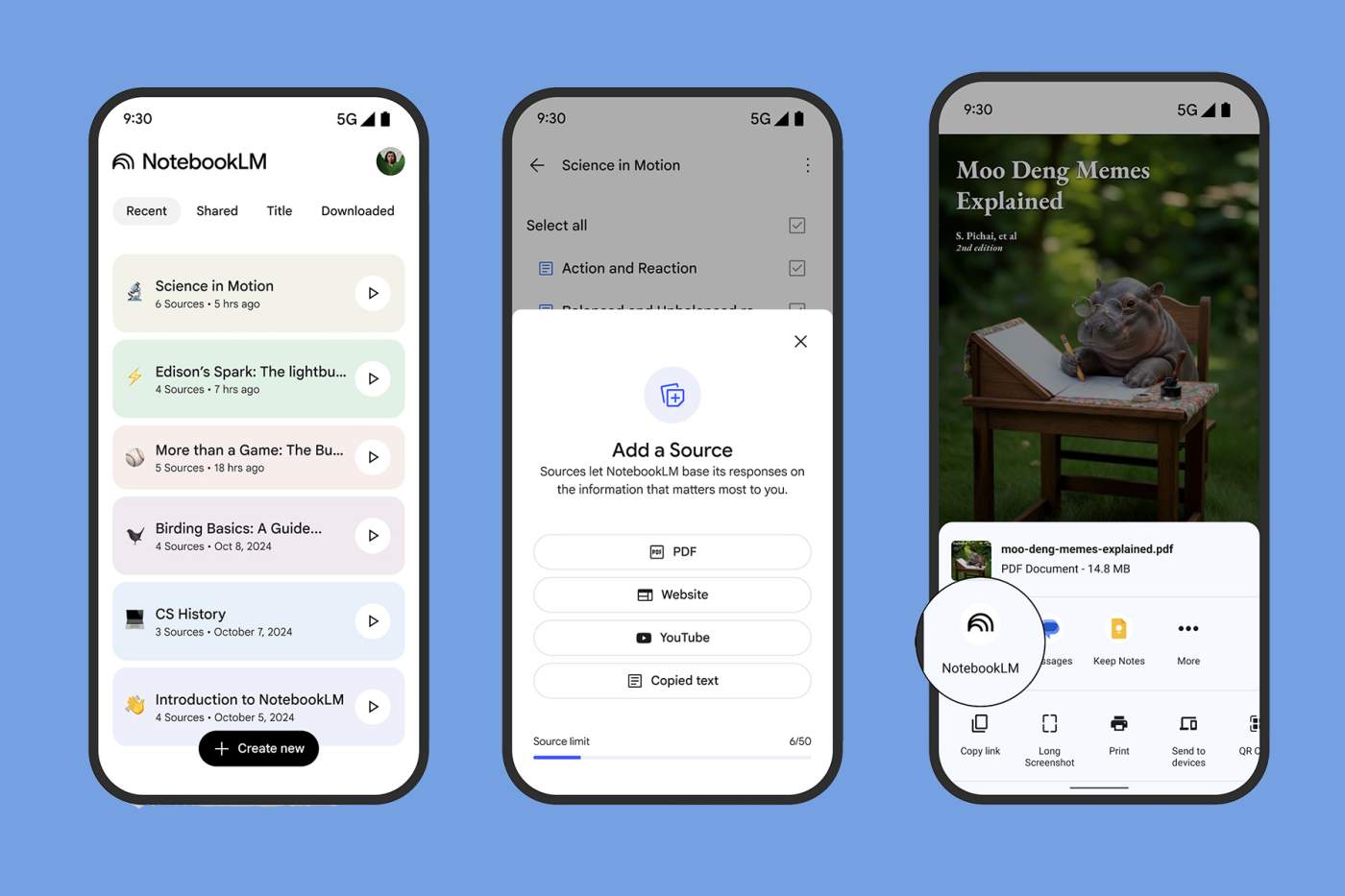 Google’s NotebookLM App Now on Android