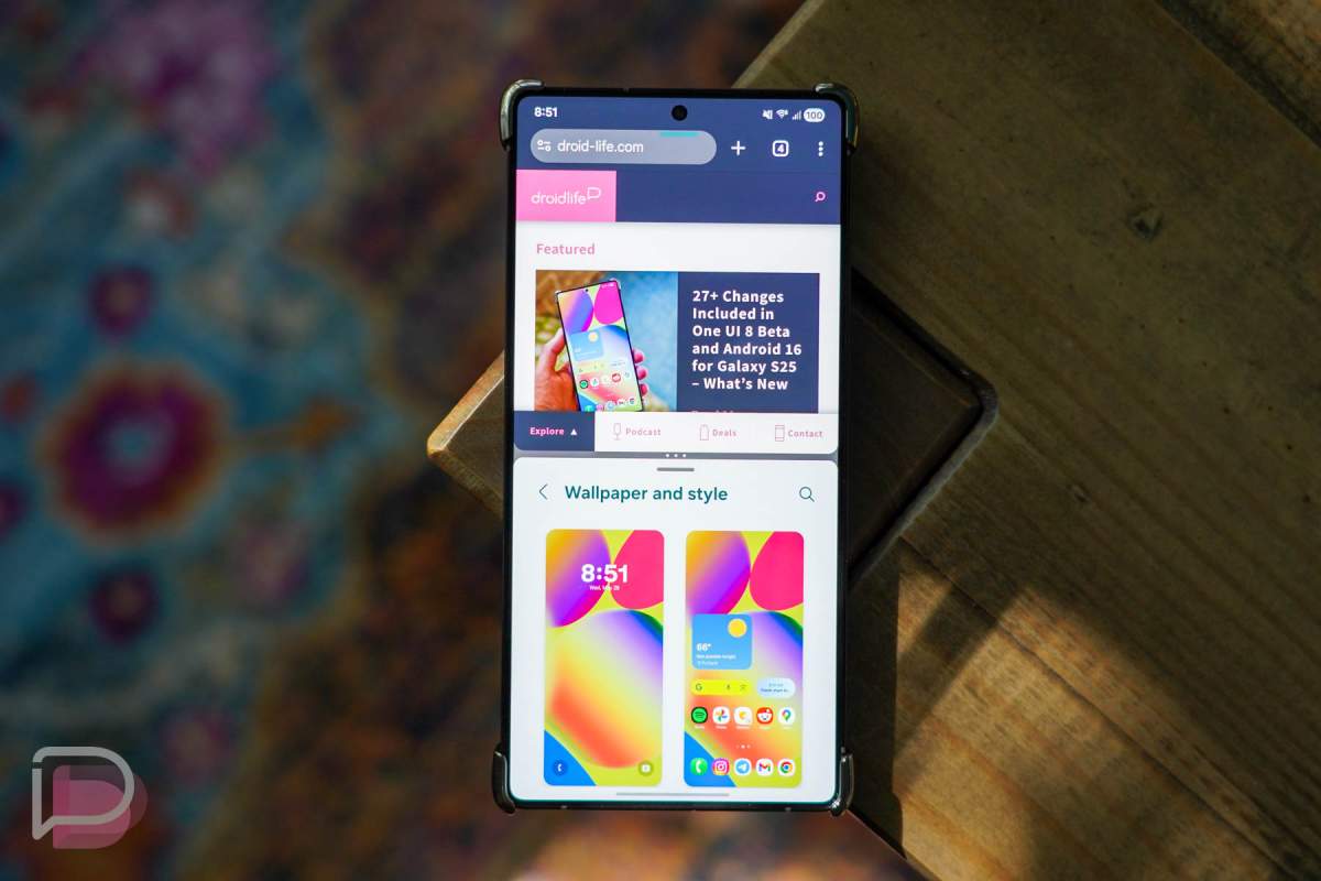 Samsung's Big One UI 8 Update Split Screen Change